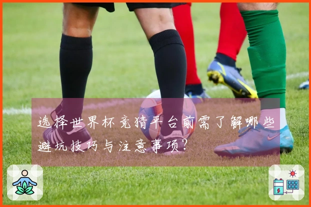 选择世界杯竞猜平台前需了解哪些避坑技巧与注意事项？