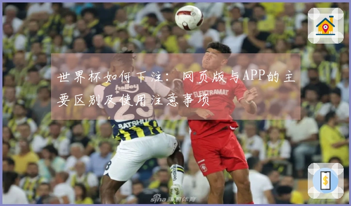 世界杯如何下注：网页版与APP的主要区别及使用注意事项